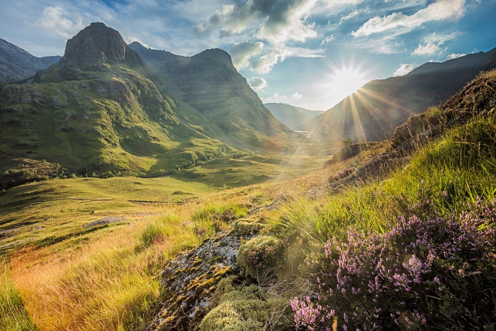 Scottish Highlands Panorama